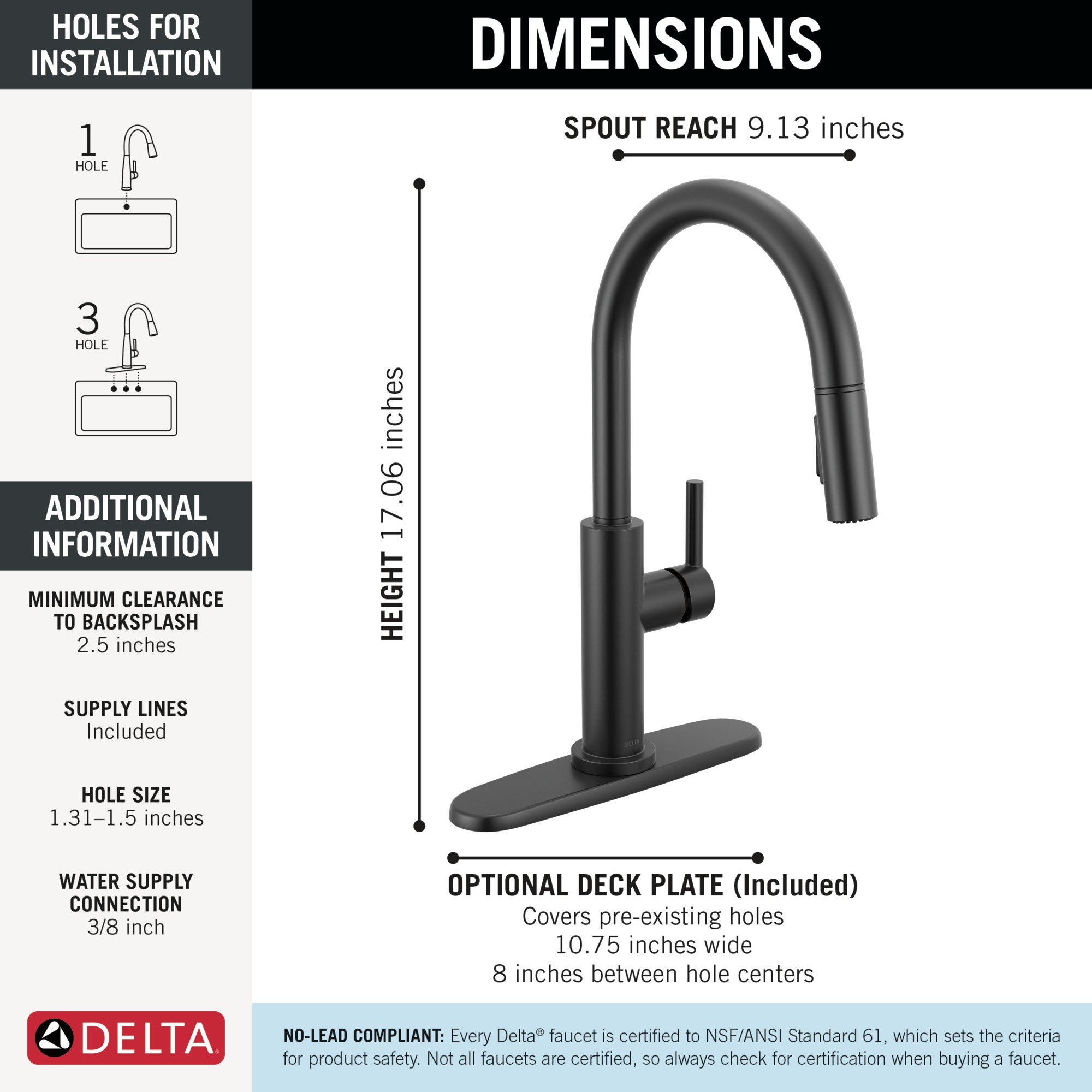 Flexible Reach for Complete Sink Access 