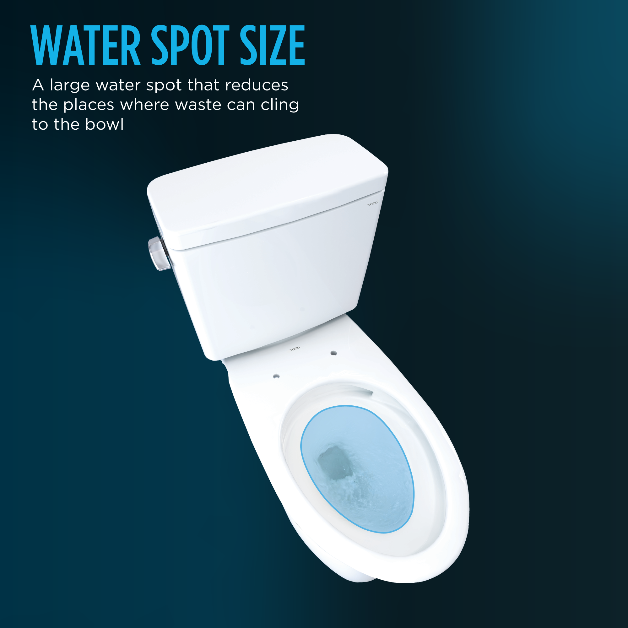 Large Water Spot for Cleaner Drake Flushing 