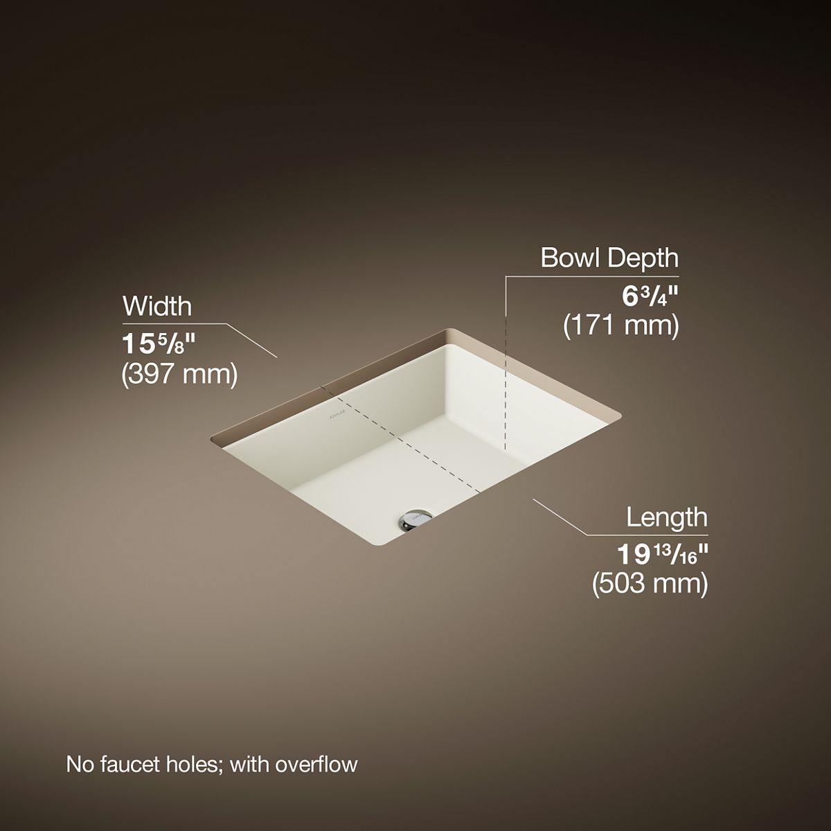 Deep Basin Capacity with Contemporary Geometric Styling 