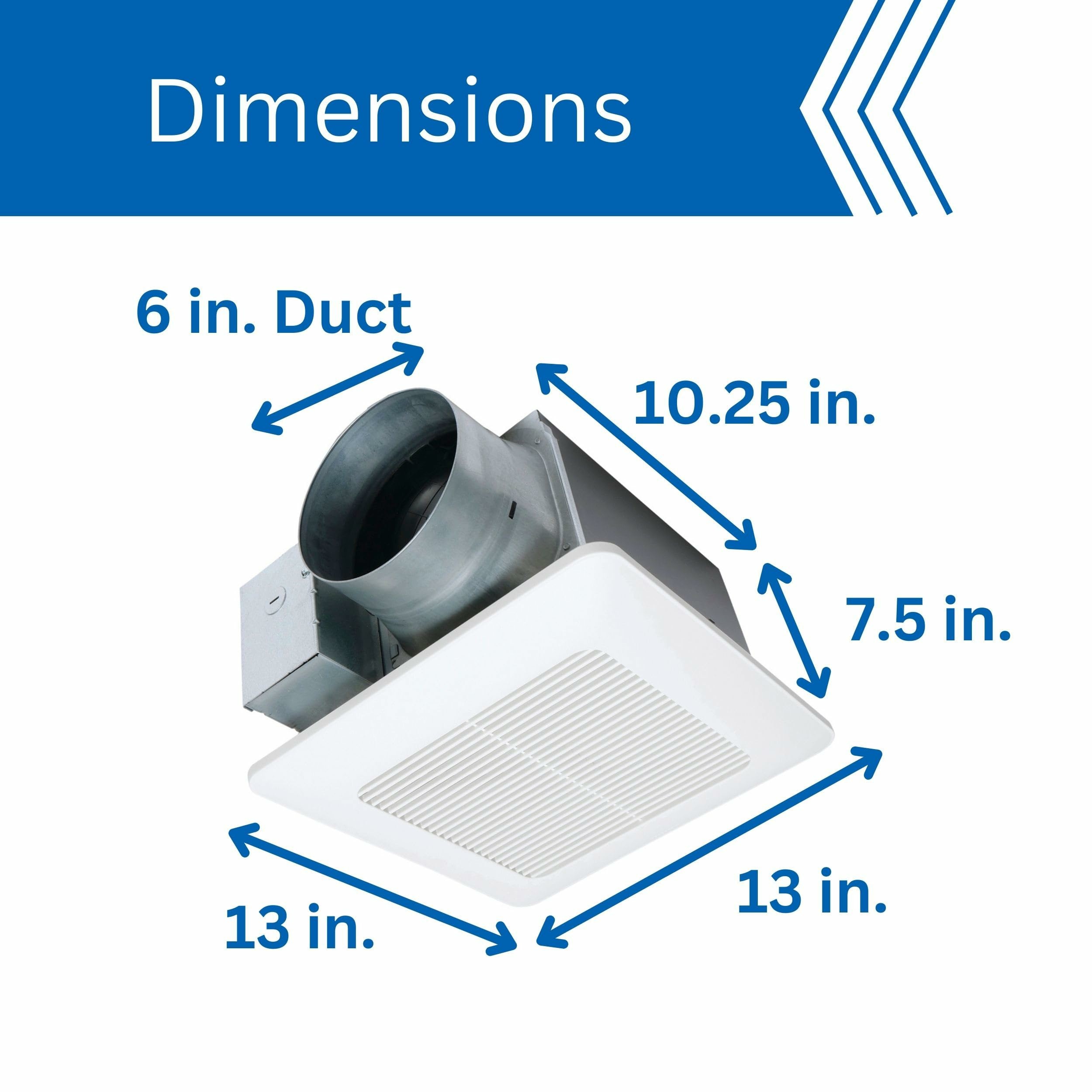 Compact Dimensions for High-Airflow Ventilation