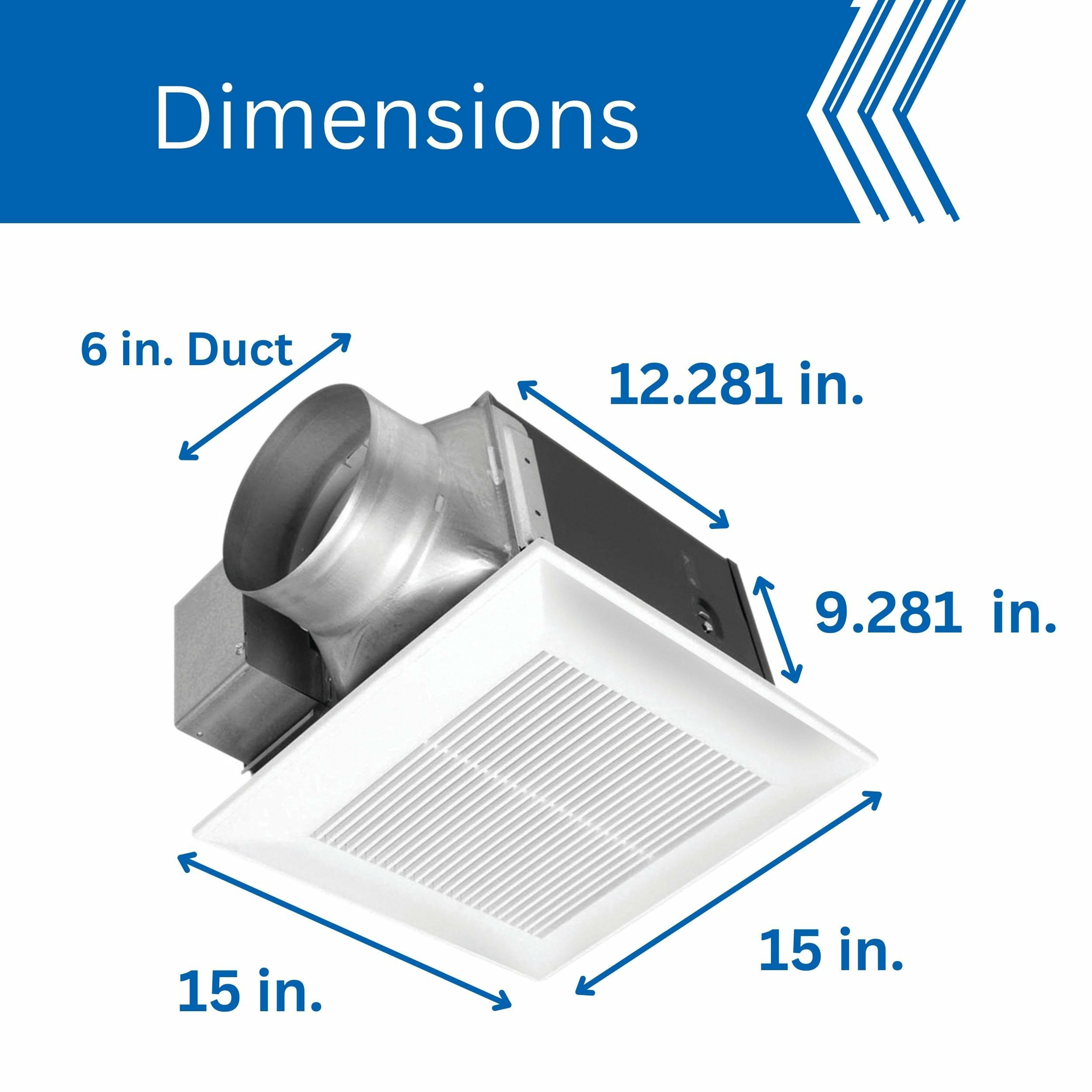 Dimensions Built for High-Capacity Ventilation 