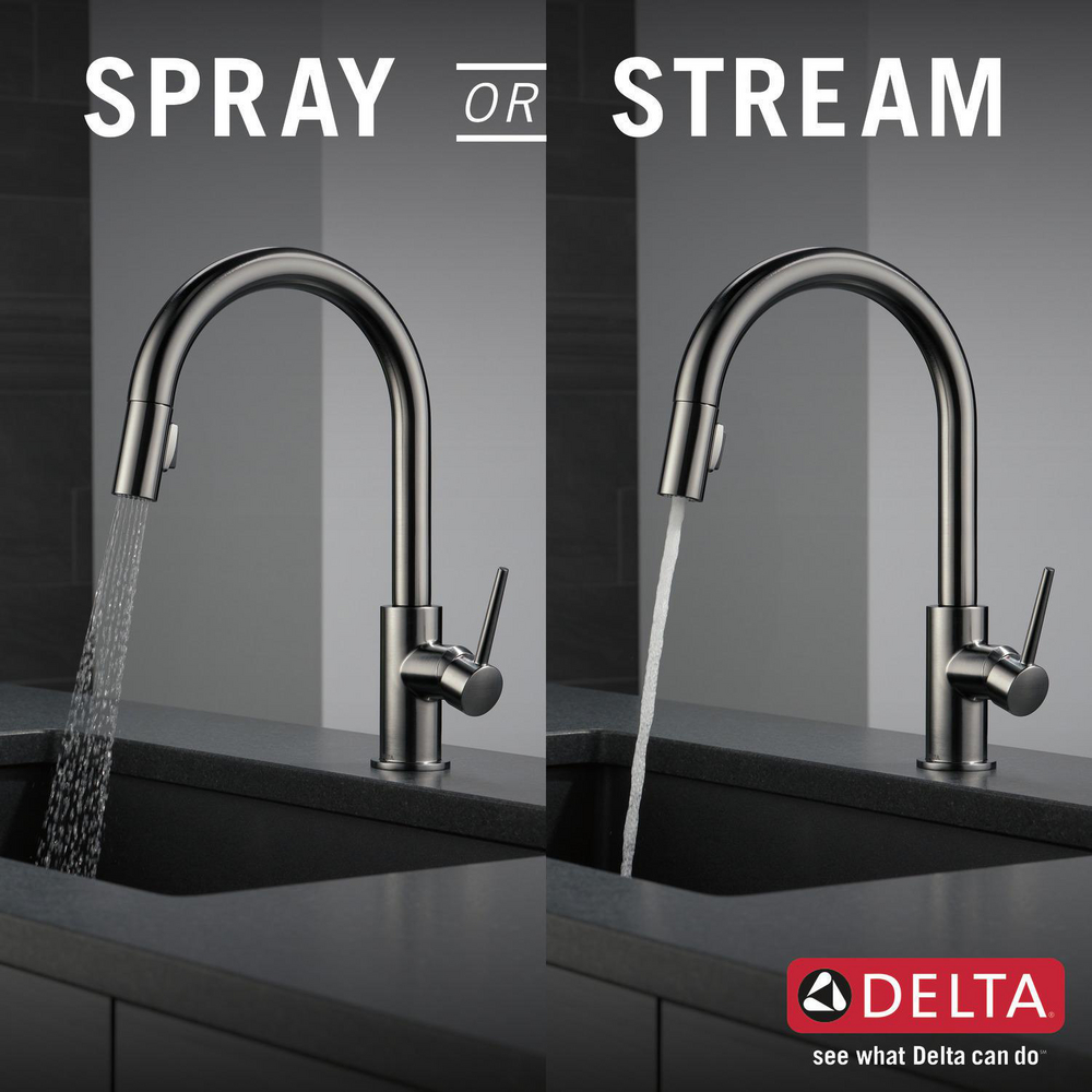 Two Spray Modes. One Versatile Faucet. 