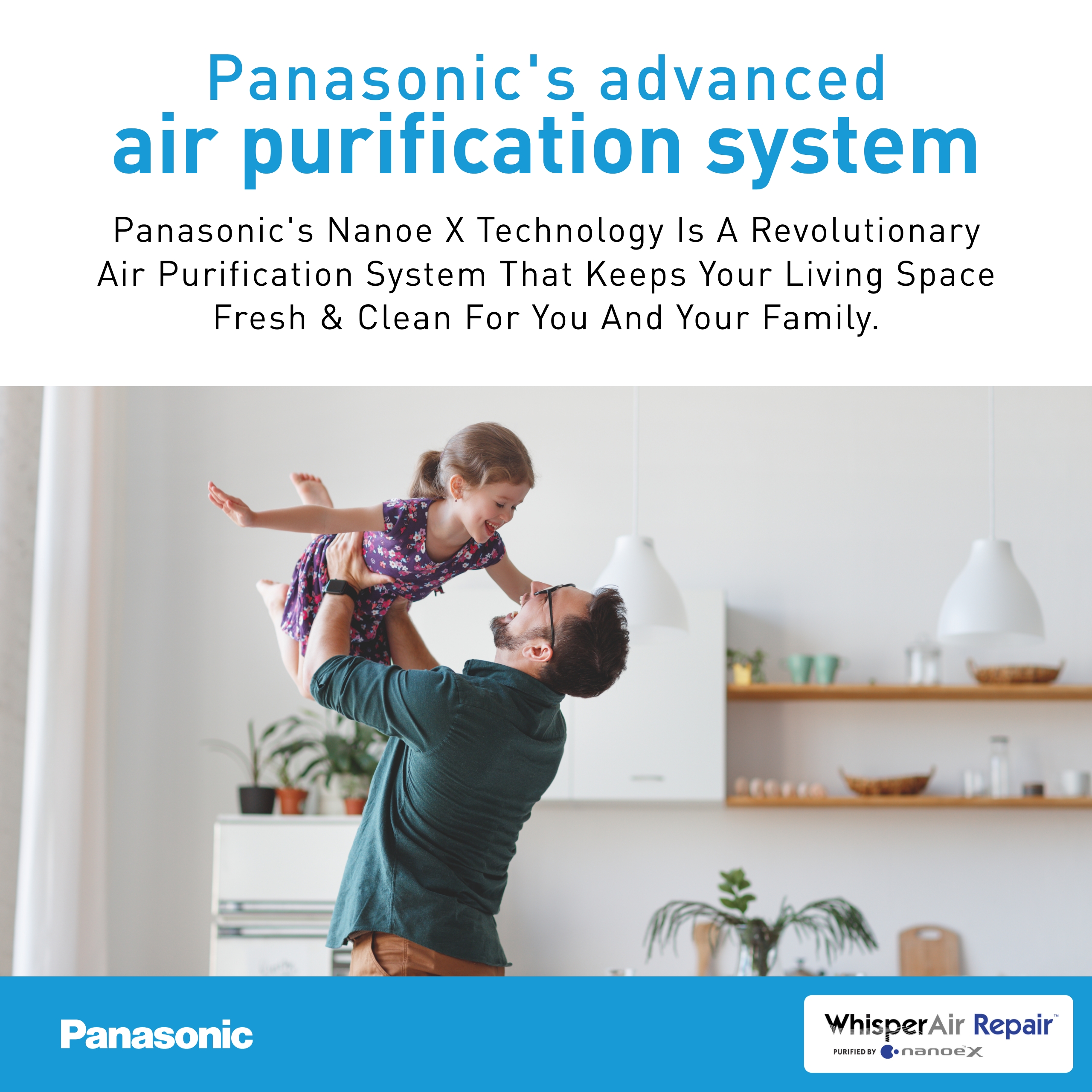 Revolutionary Air Purification with nanoe™ X Technology 