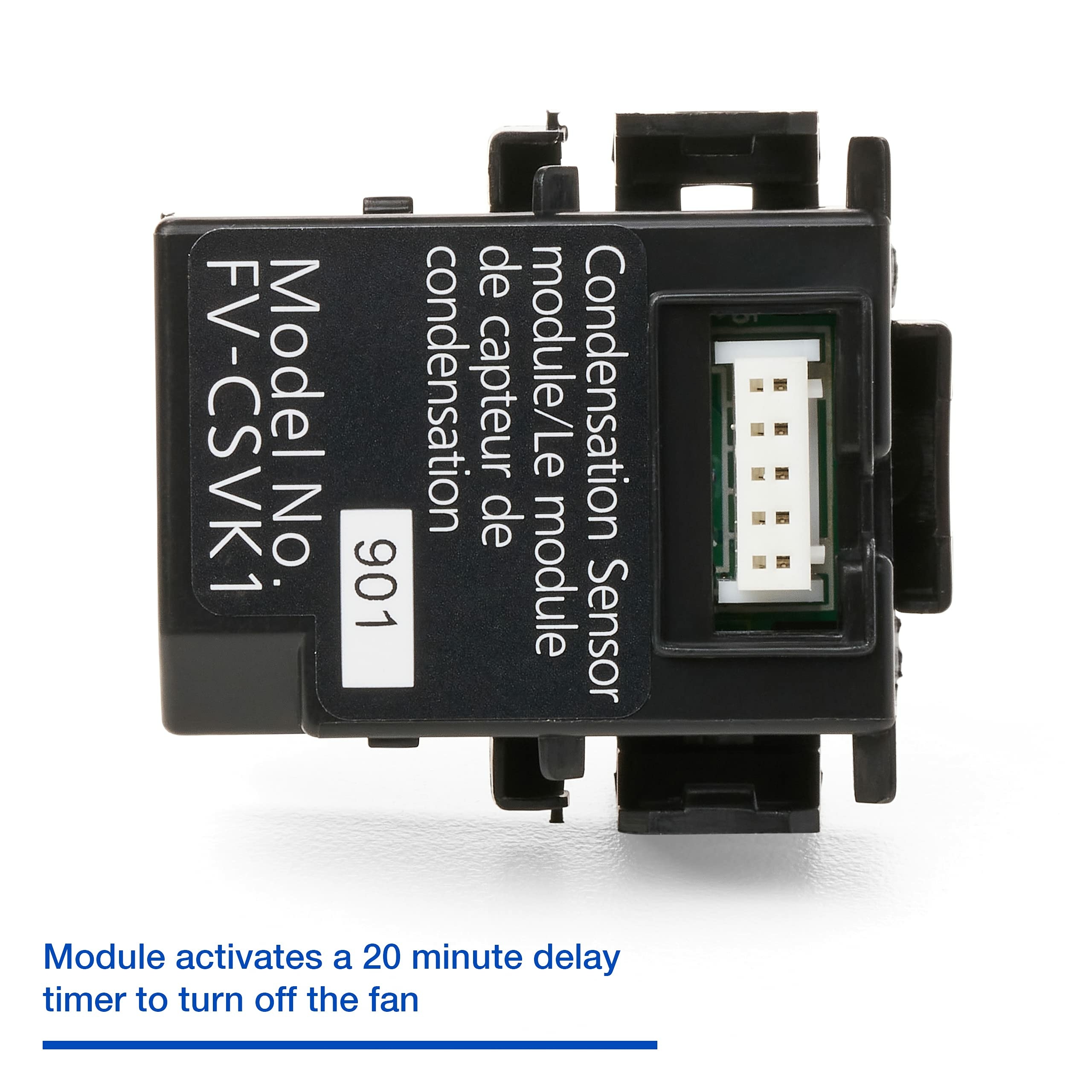 20-Minute Delay-Off Timer Included 