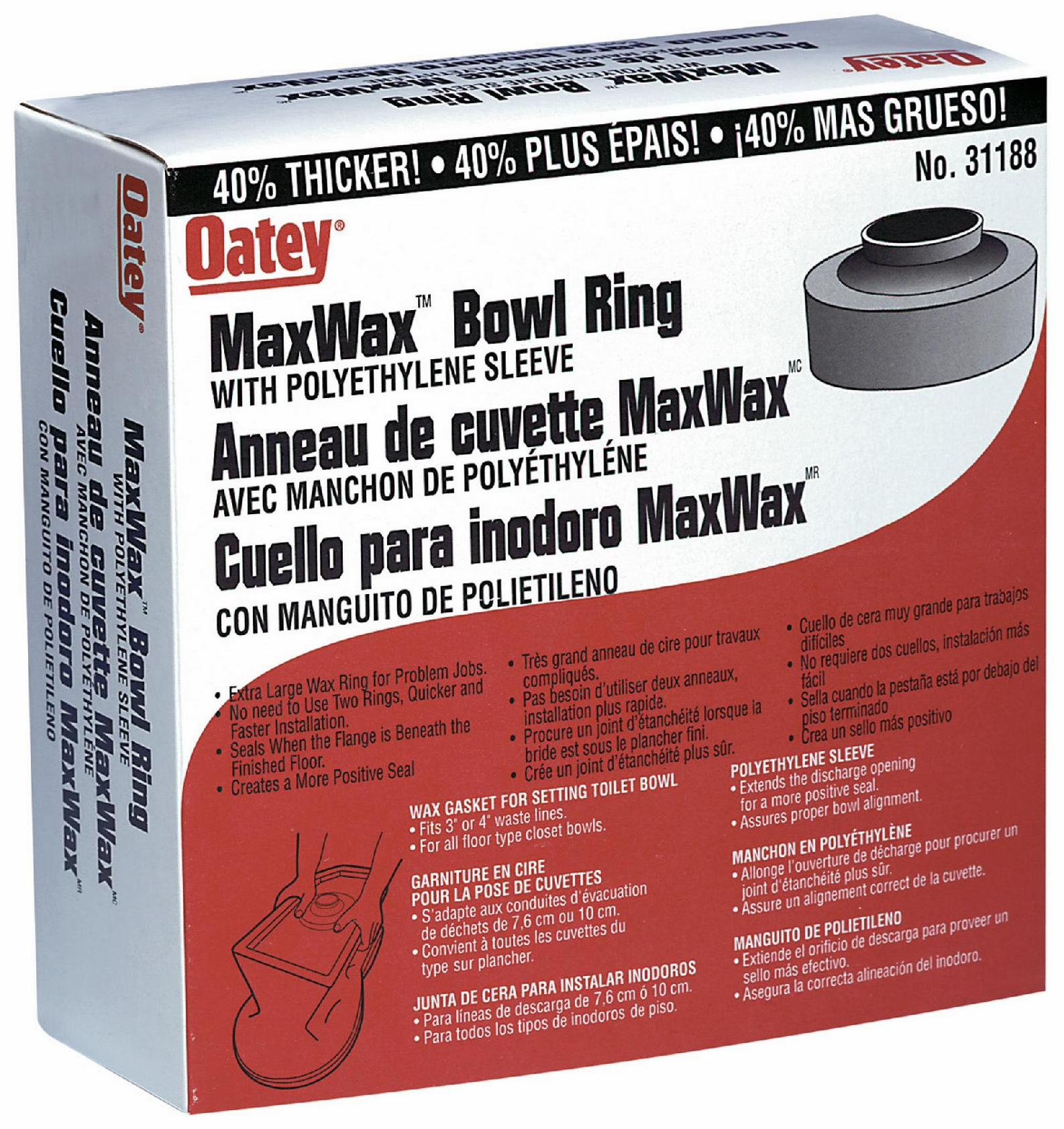 Oatey 101: Wax Rings