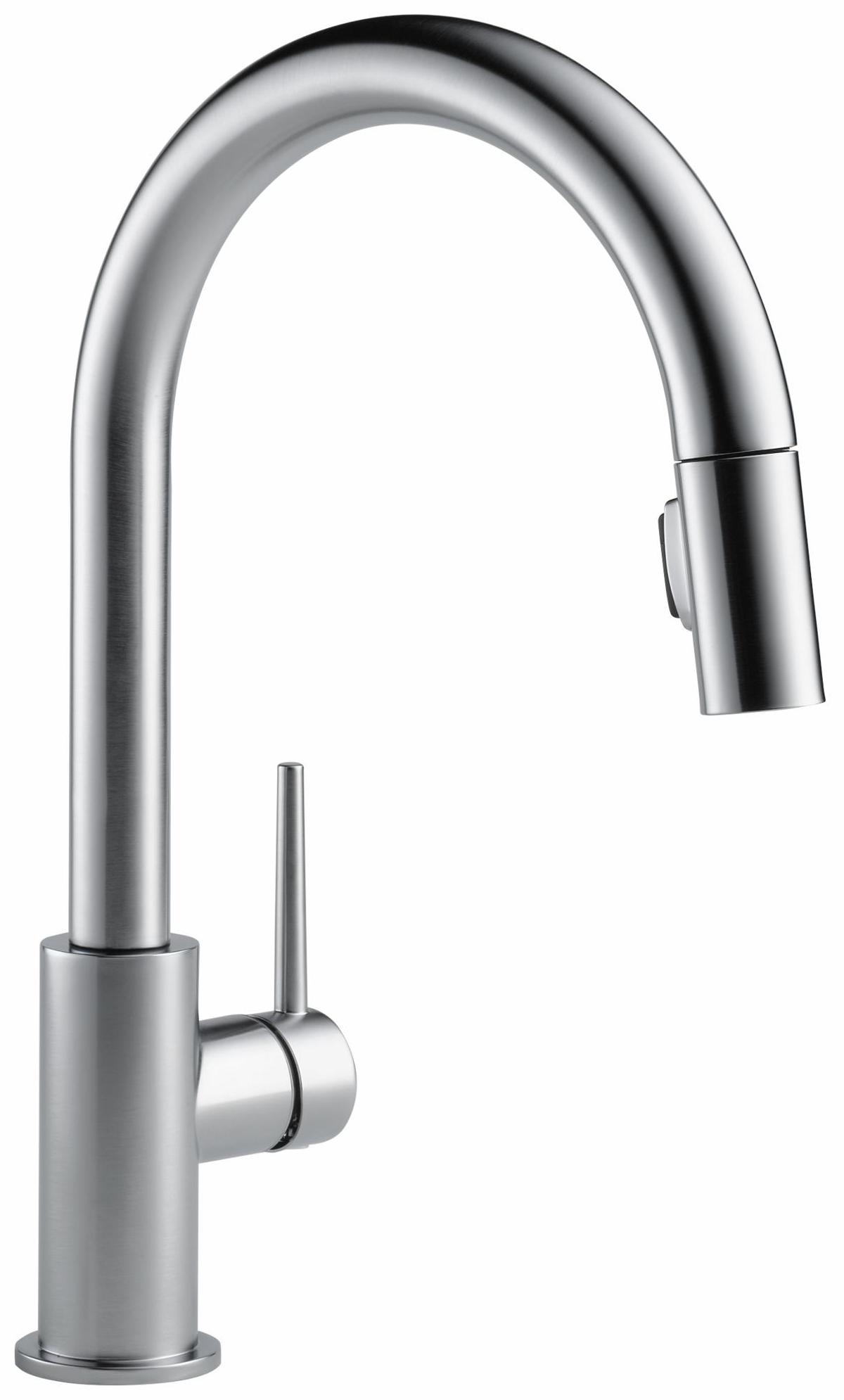 Delta Trinsic Kitchen Faucet with Pulldown Spray 9159-AR-DST