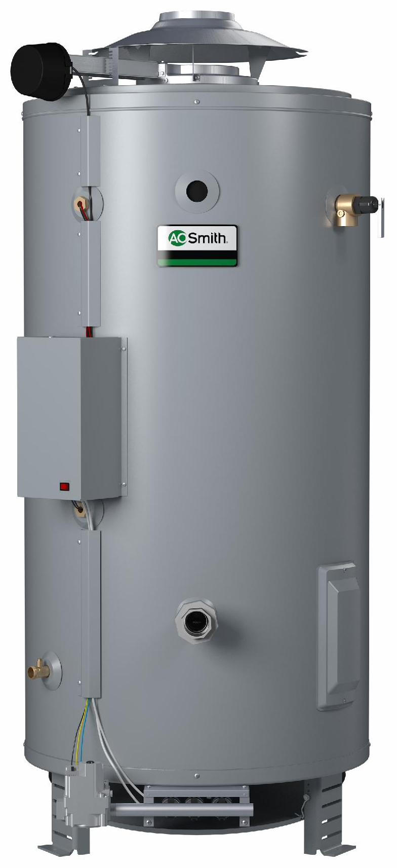 AO Smith BTR-365 Master-Fit 85 Gallon Commercial Natural Gas Water Heater -  3 Year Warranty