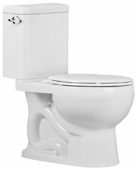 Yorkville 6L Pressure-Assisted Single Flush Toilet Tank Only in White