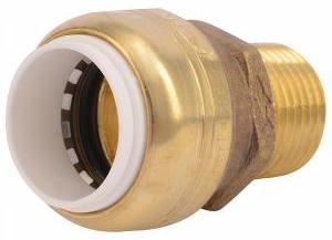 Sioux Chief 5/8 inch x 3/4 inch Brass Barb x MIP Adapter