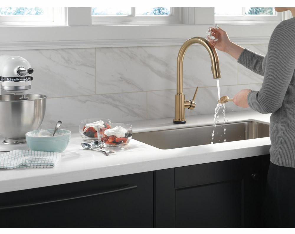 Delta Trinsic Touch Kitchen Faucet With
